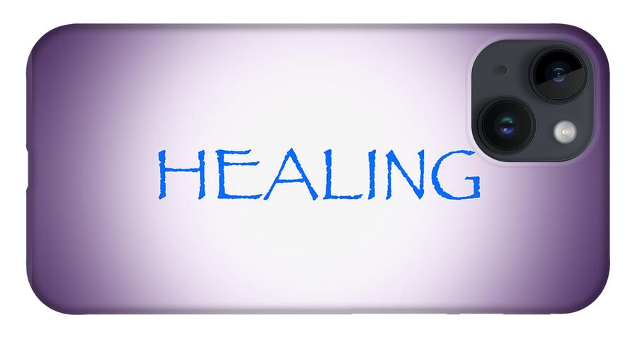 Heal iPhone 14 Case featuring the painting Healing Light by Steve Fields
