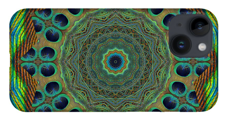 Mandalas iPhone 14 Case featuring the photograph Healing Mandala 19 by Bell And Todd