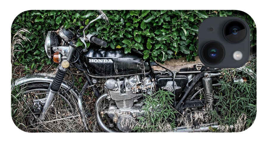 Bike iPhone 14 Case featuring the photograph Honda 450 Motorcycle by Britt Runyon