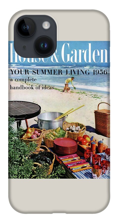 House And Garden Ideas For Summer Issue Cover iPhone Case