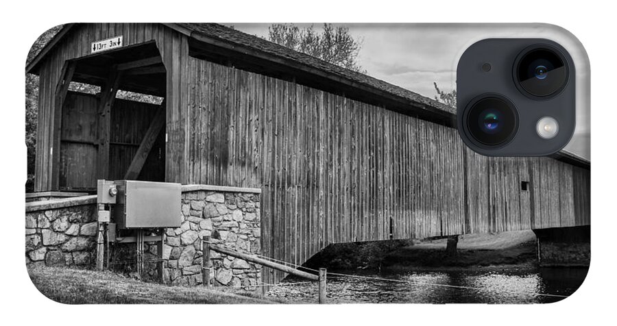 Bridges iPhone Case featuring the photograph Hunsecker's Mill Bridge by Guy Whiteley