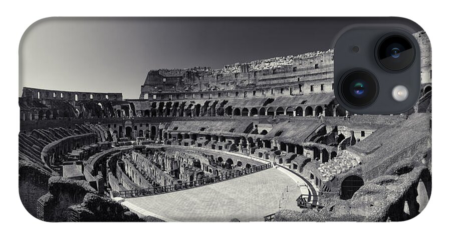Colosseum iPhone 14 Case featuring the photograph Il Colosseo by Brad Brizek
