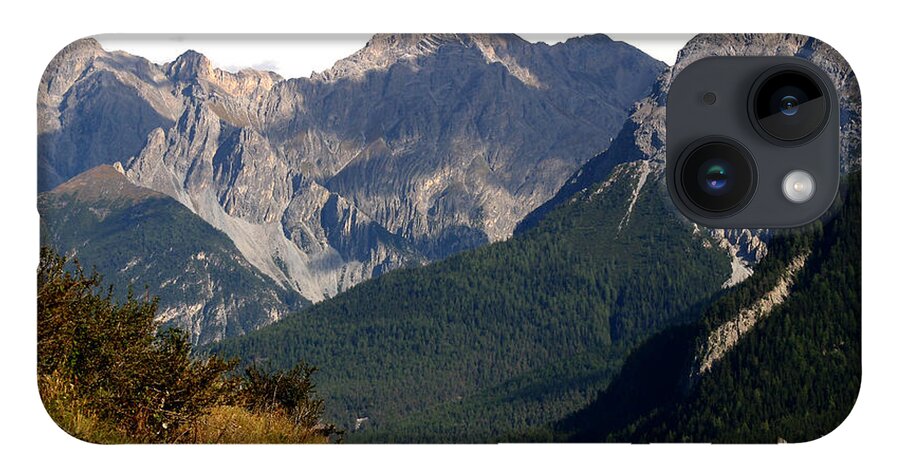Alps iPhone 14 Case featuring the photograph In the Alps by Emanuel Tanjala