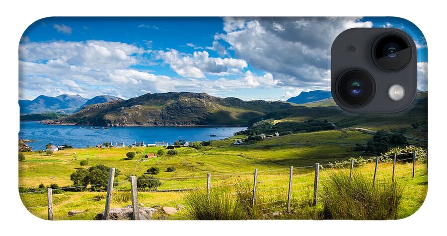 Scotland iPhone 14 Case featuring the photograph Picturesque Landscape Near Isle of Skye in Scotland by Andreas Berthold