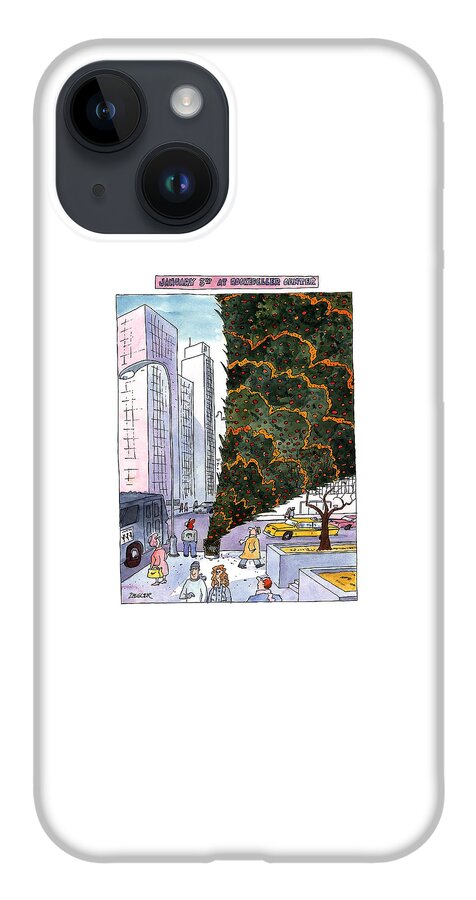 January 3rd At Rockefeller Center iPhone 14 Case