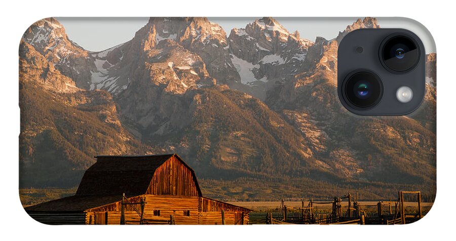 Clarence Holmes iPhone 14 Case featuring the photograph John Moulton Barn by Clarence Holmes