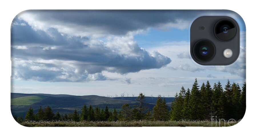 Clouds iPhone Case featuring the photograph June Sky - Strathspey by Phil Banks