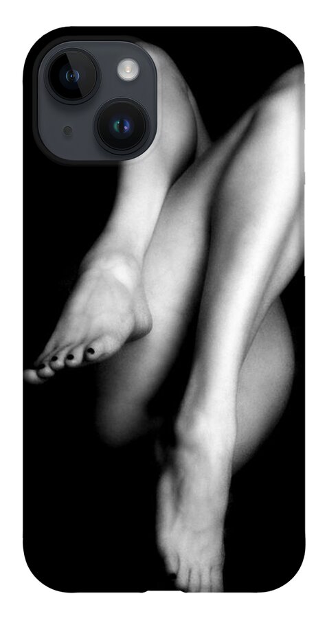 Nude iPhone 14 Case featuring the photograph Legs by Lindsay Garrett