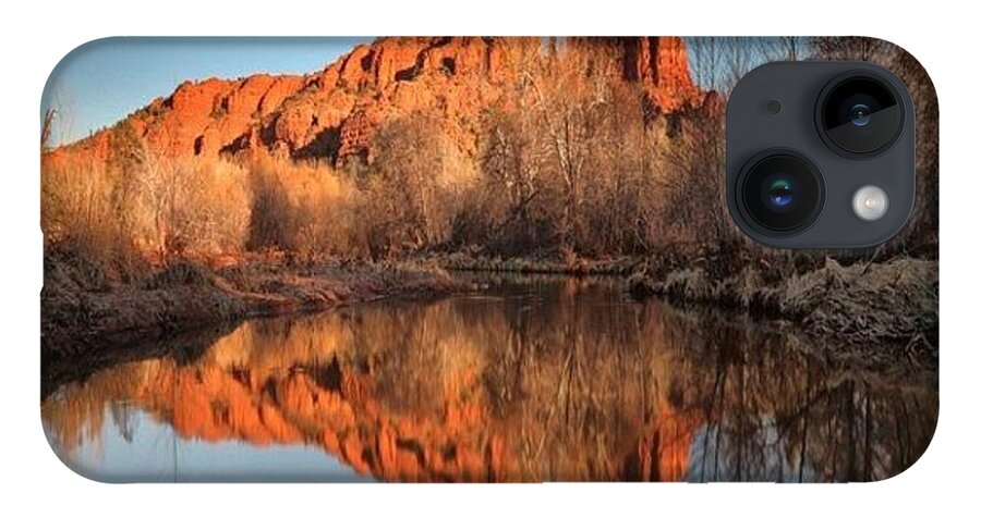  iPhone Case featuring the photograph Long Exposure Photo Of Sedona by Larry Marshall