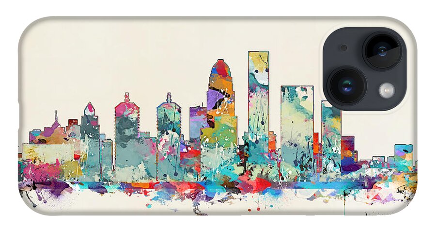 Louisville Kentucky Skyline iPhone 13 Case by Bri Buckley - Fine Art America