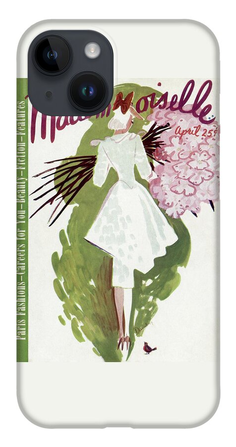 Mademoiselle Cover Featuring A Woman Carrying iPhone 14 Case