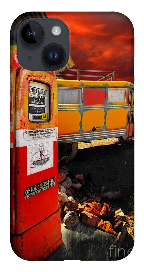 Bus iPhone 14 Case featuring the photograph Magic Bus Ride by Brenda Giasson