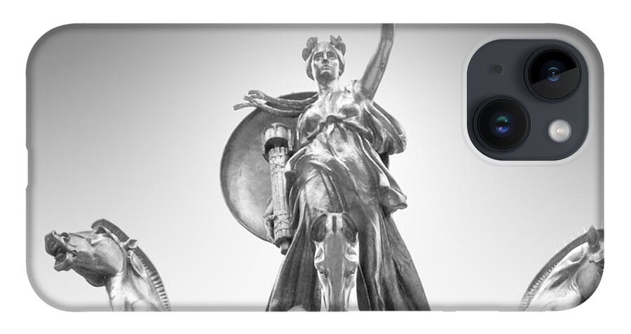 Central Park iPhone 14 Case featuring the photograph Maine Monument by Mike McGlothlen