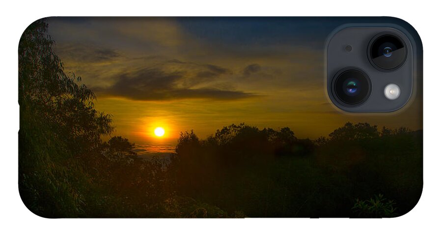 Sun iPhone 14 Case featuring the photograph Malaysia Sunrise by Bill Cubitt