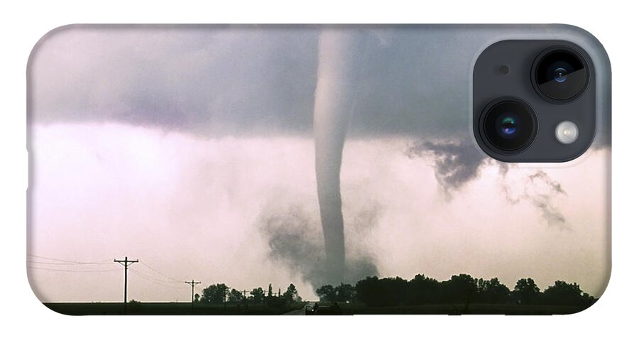 Tornado iPhone Case featuring the photograph Manchester Tornado 4 of 6 by Jason Politte