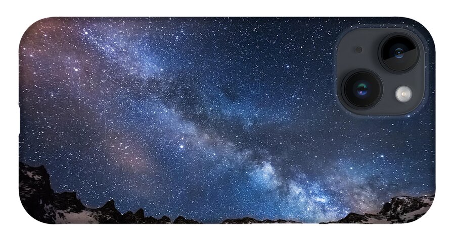 Colorado iPhone 14 Case featuring the photograph Mayflower Gulch Milky Way by Darren White