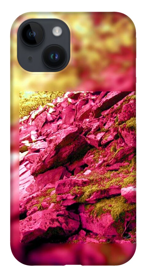 Slate iPhone 14 Case featuring the photograph Memory Fails Me by Laureen Murtha Menzl