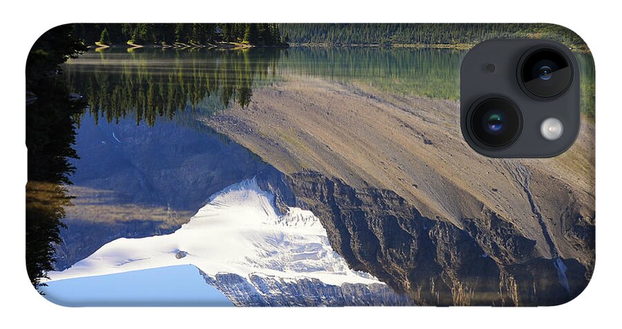 Banff National Park iPhone Case featuring the photograph Mirror Lake Banff National Park Canada by Mary Lee Dereske