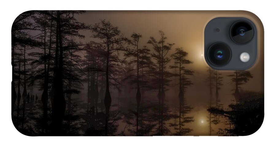 Swamp iPhone Case featuring the photograph Mississippi Foggy Delta Swamp at Sunrise by T Lowry Wilson