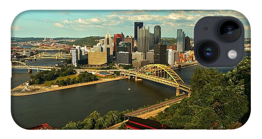 Duquesne Incline iPhone 14 Case featuring the photograph Duquesne Incline by Adam Jewell