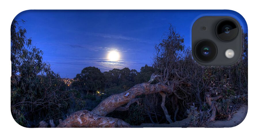 Moon Photo iPhone 14 Case featuring the photograph Moon Branch by Mathias 