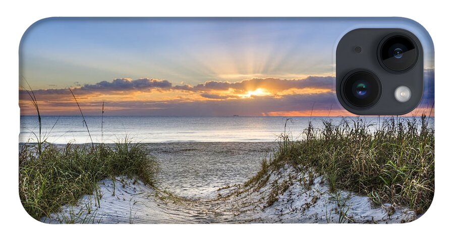 Atlantic iPhone 14 Case featuring the photograph Morning Blessing by Debra and Dave Vanderlaan