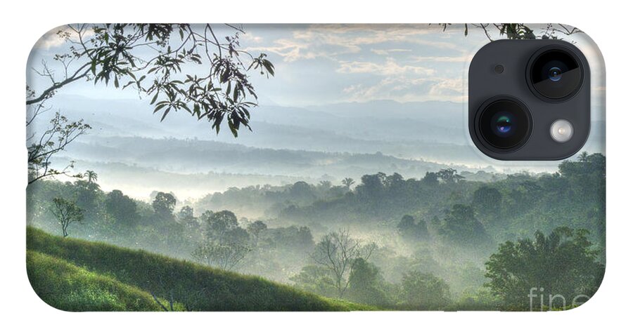 Landscape iPhone Case featuring the photograph Morning Mist by Heiko Koehrer-Wagner