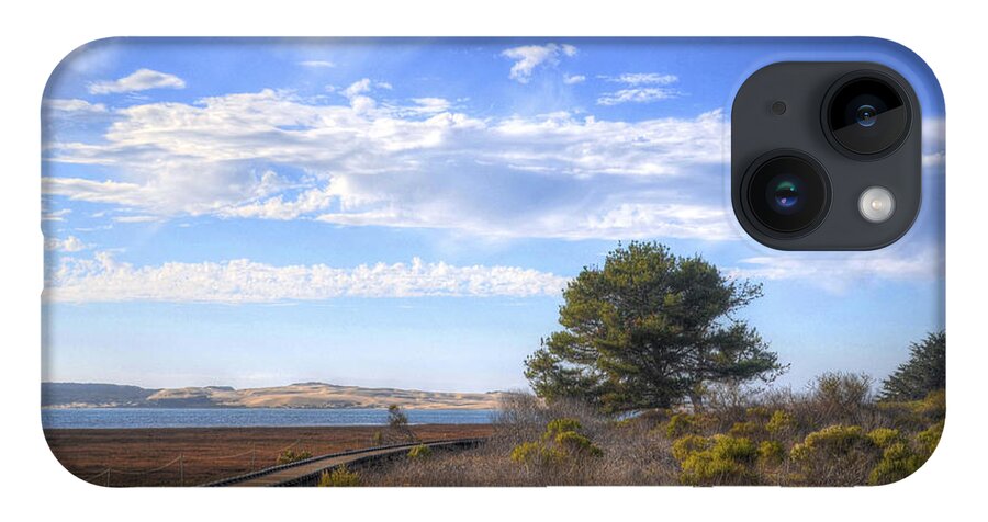 Landscape Scenes iPhone 14 Case featuring the photograph Morro Bay Boardwalk by Mathias 