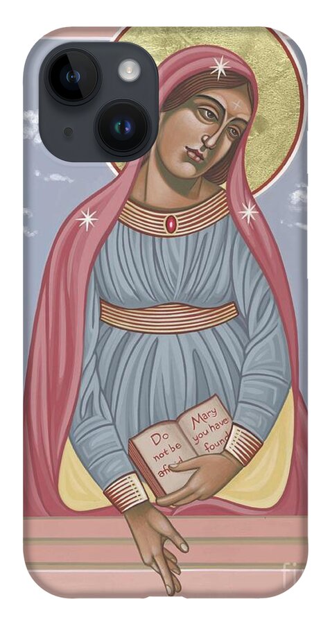 Mother Of God iPhone Case featuring the painting Mother of Holy Hope 263 by William Hart McNichols