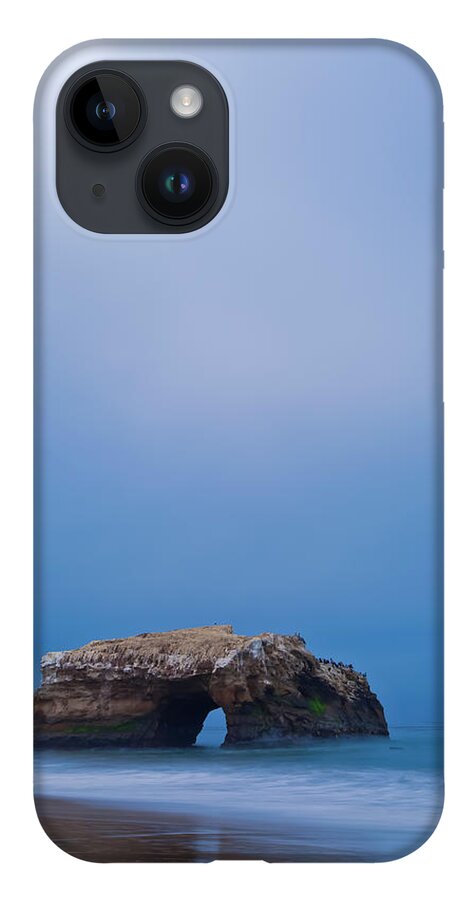 Landscape iPhone 14 Case featuring the photograph Natural Bridge and Its Reflection by Jonathan Nguyen