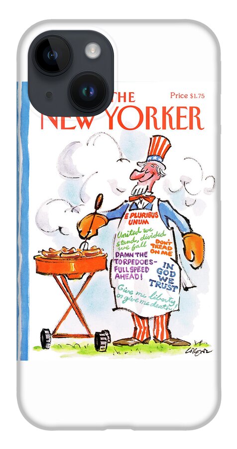 New Yorker July 4th, 1988 iPhone 14 Case