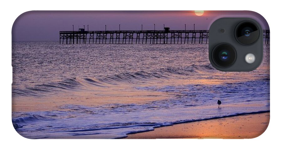 Oak Island iPhone 14 Case featuring the photograph Oak Island Sunset by Nick Noble
