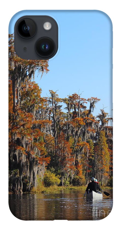 Okefenokee iPhone 14 Case featuring the photograph Okefenokee Paddle by Andre Turner