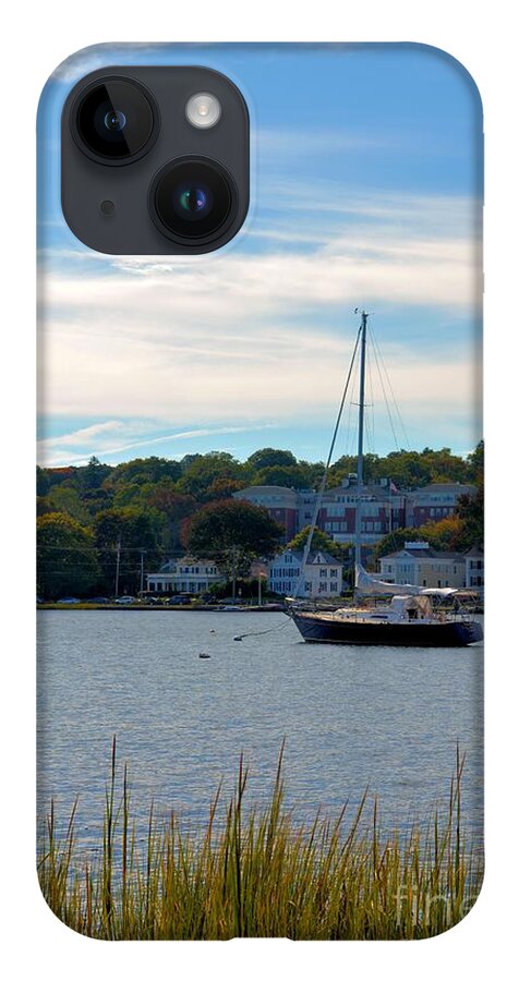 Mystic iPhone 14 Case featuring the photograph On the River by Tammie Miller