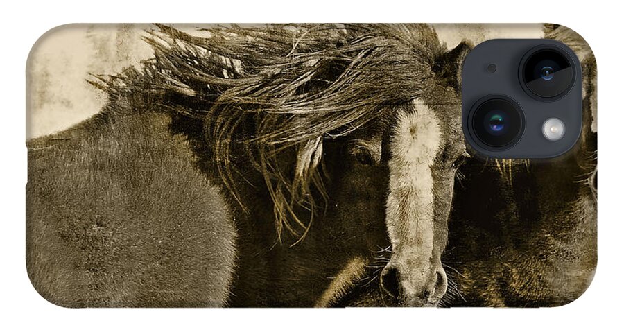 Pony iPhone 14 Case featuring the photograph Winds of Time by Amanda Smith