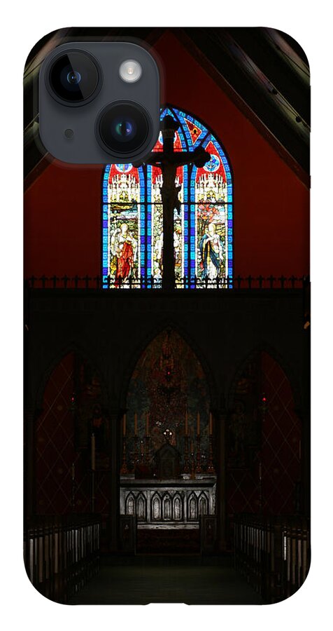 Altar iPhone 14 Case featuring the photograph Our Lady of the Atonement by Ed Gleichman