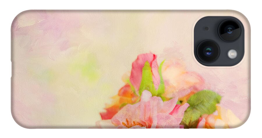 Floral iPhone Case featuring the photograph Painterly Roses by Theresa Tahara