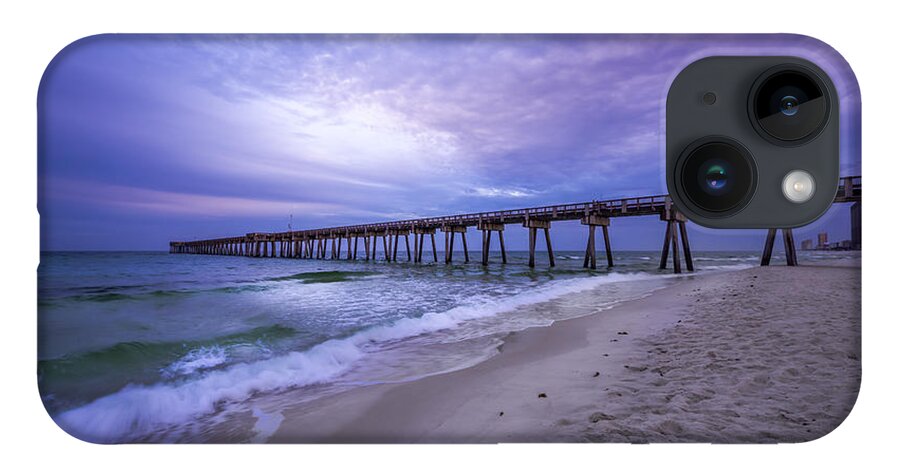 Beach iPhone 14 Case featuring the photograph Panama City Beach Pier in the Morning by David Morefield