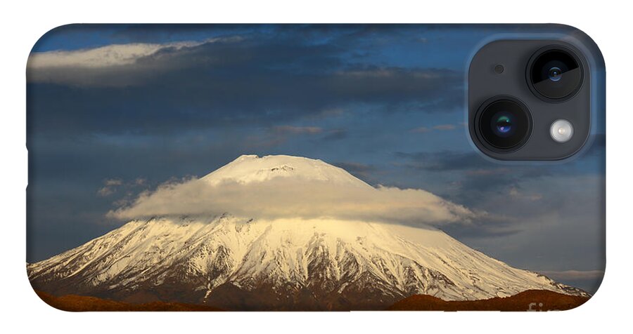 Chile iPhone 14 Case featuring the photograph Parinacota Volcano Chile by James Brunker