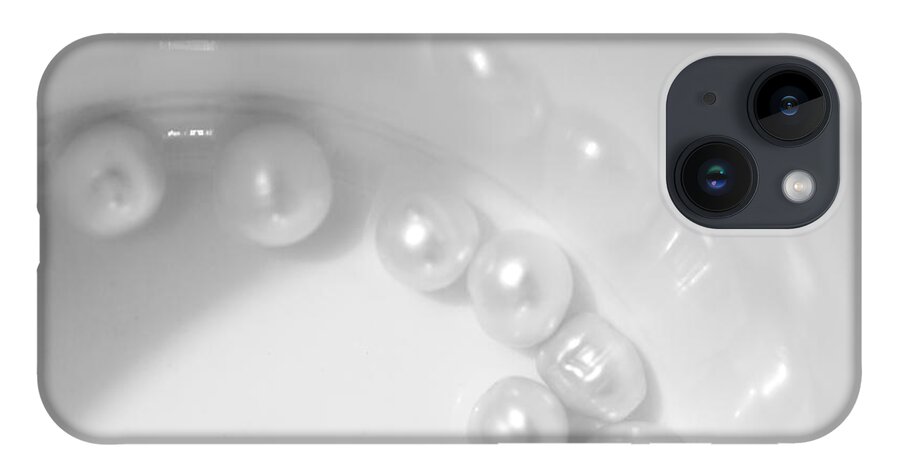 Accessory iPhone 14 Case featuring the photograph Pearls On A Cup by Stelios Kleanthous