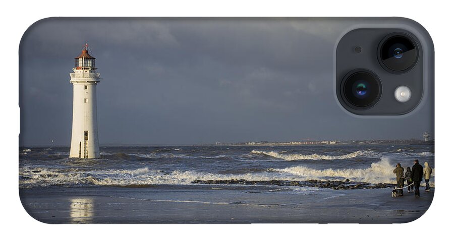 Lighthouse iPhone 14 Case featuring the photograph Photographing The Photographer by Spikey Mouse Photography