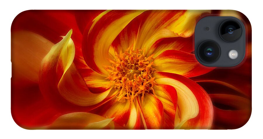 Background iPhone 14 Case featuring the photograph Pinwheel by Mary Jo Allen