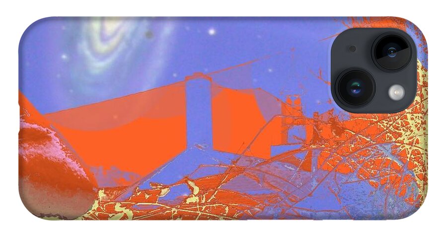 Sci Fi iPhone 14 Case featuring the photograph Planet Chuck by Laureen Murtha Menzl