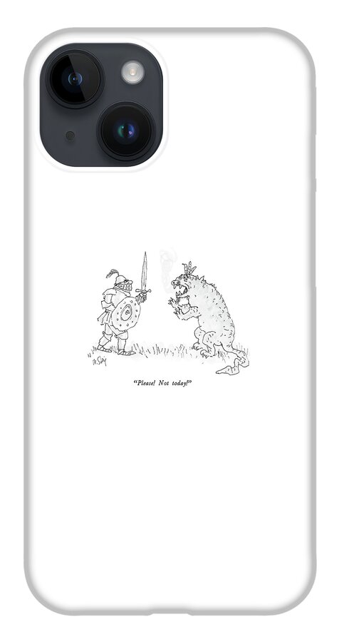 Please!  Not Today! iPhone Case