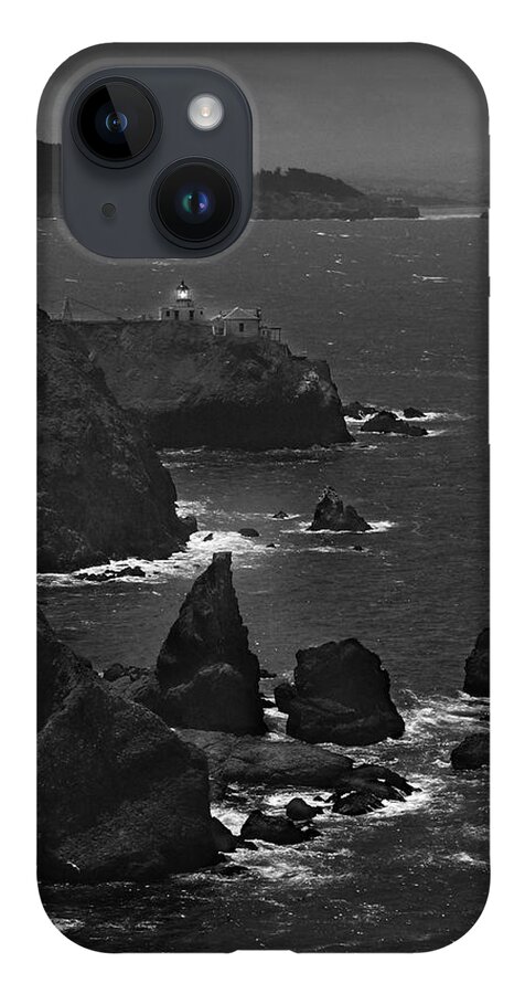 Point Bonita Lighthouse iPhone 14 Case featuring the photograph Point Bonita Light by Mike McGlothlen
