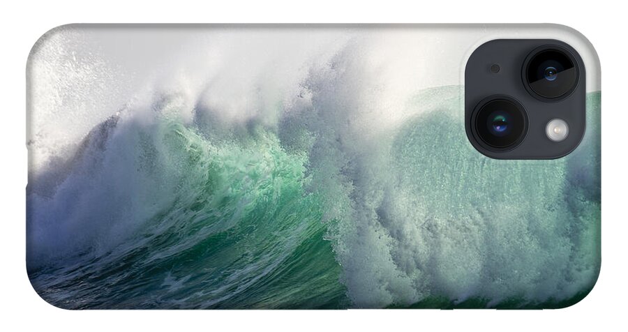Wave iPhone 14 Case featuring the photograph Portuguese Sea Surf by Heiko Koehrer-Wagner
