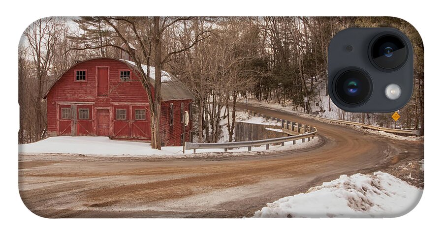 Putney Vermont iPhone 14 Case featuring the photograph Putney Falls Road II by Tom Singleton