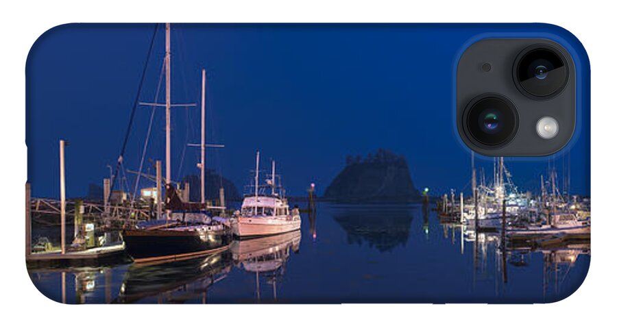 Ship iPhone 14 Case featuring the photograph Quiet Harbor by Jon Glaser