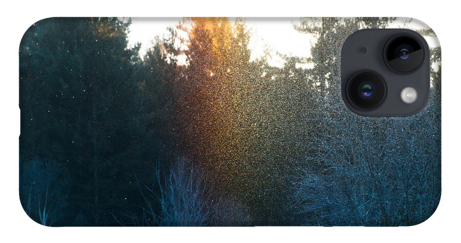 Sundog iPhone Case featuring the photograph Rainbow Sparkles by Cheryl Baxter