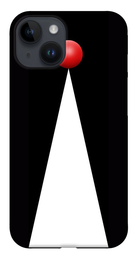 Pop Art iPhone 14 Case featuring the photograph Red Ball 28 by Mike McGlothlen